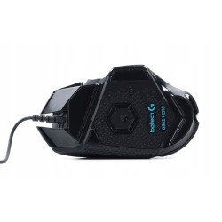 Outlet Myszka przewodowa gamingowa optyczna Logitech G502 HERO USB czarna
