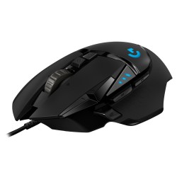 Outlet Myszka przewodowa gamingowa optyczna Logitech G502 HERO USB czarna