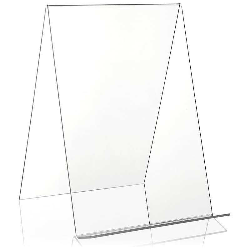 Outlet VITAdisplays Stojak na książkę DIN A4 20 x 27,5 cm przeźroczystY