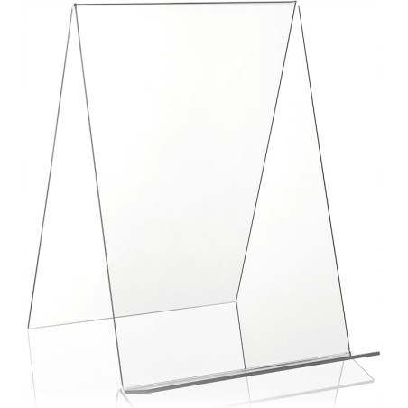 Outlet VITAdisplays Stojak na książkę DIN A4 20 x 27,5 cm przeźroczystY