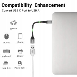Outlet Pokrowiec z etui na laptopa MacBook Pro 13" Tecool + adapter usb C-A