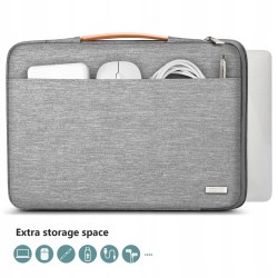Outlet Pokrowiec z etui na laptopa MacBook Pro 13" Tecool + adapter usb C-A