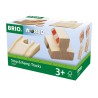 Outlet Brio Kolejka 4 Elementy Torów dla Dzieci Bufory 33385
