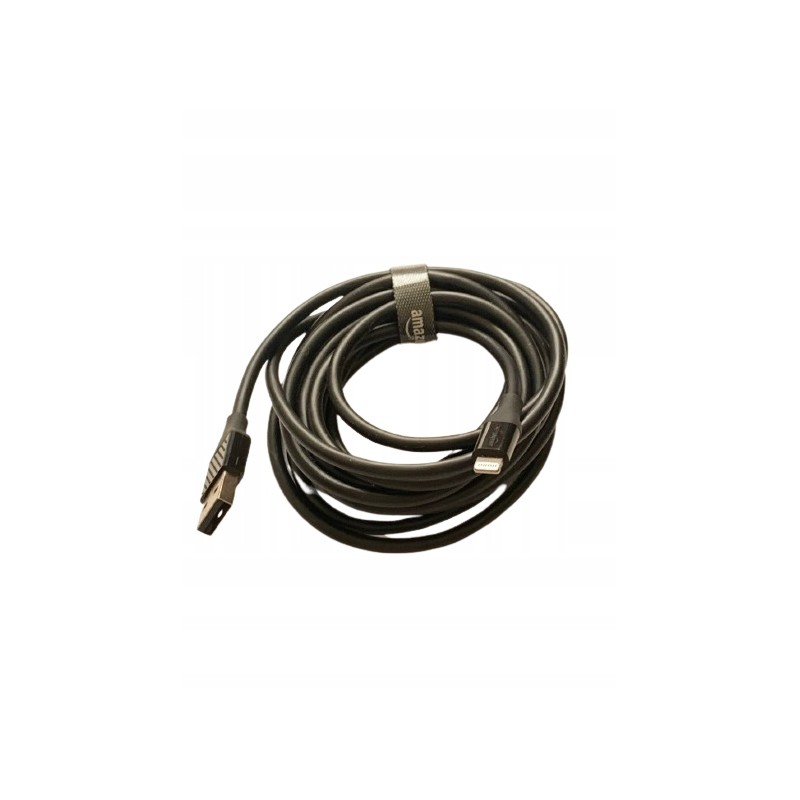 Outlet Amazon Basics Kabel ładujący USB A 3 m Czarny