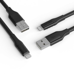 Outlet Amazon Basics Kabel ładujący USB A 3 m Czarny