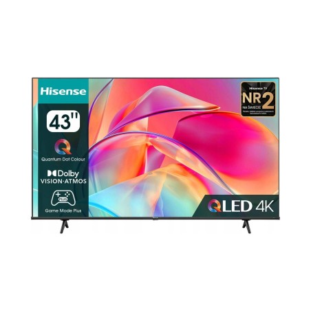Outlet Telewizor Hisense 43E7KQ 43" QLED 4K VIDAA Dolby Atmos Dolby Vision