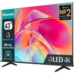 Outlet Telewizor Hisense 43E7KQ 43" QLED 4K VIDAA Dolby Atmos Dolby Vision