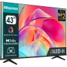 Outlet Telewizor Hisense 43E7KQ 43" QLED 4K VIDAA Dolby Atmos Dolby Vision
