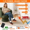 Outlet Podgrzewane kapcie Amiable 7,4 V 3000 mAh, 4 temperatury, rozmiar M