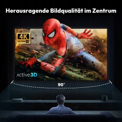 Outlet Ekran projekcyjny Fresnel 100" 4K UHD 16:9 do projektorów UST