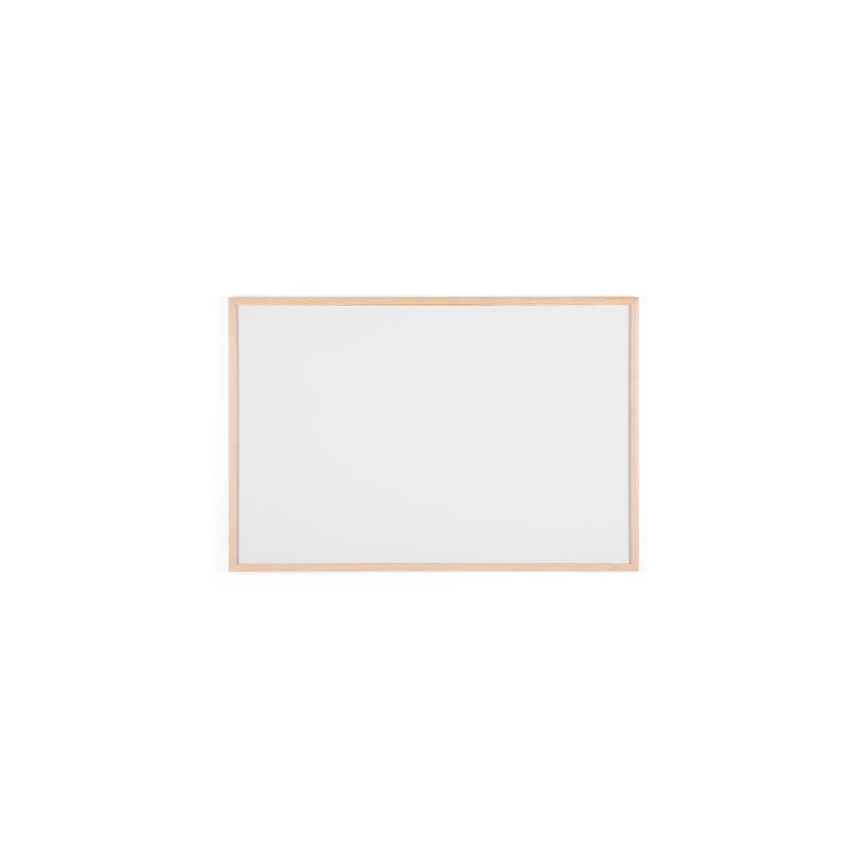 Outlet Tablica magnetyczna Bi-Office 90 x 60 cm biała z drewnianą ramką