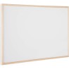 Outlet Tablica magnetyczna Bi-Office 90 x 60 cm biała z drewnianą ramką