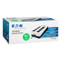 USZKODZONY Zasilacz UPS Eaton 3S850D 850 VA 510 W 8DIN 2 USB Przeciwpięc