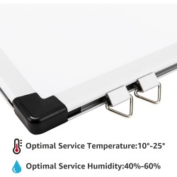 Outlet Amazon Basics Magnetyczna tablica suchościeralna z półką na