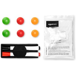 Outlet Amazon Basics Magnetyczna tablica suchościeralna z półką na