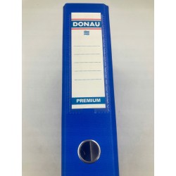 Segregator Biurowy Donau Master Prememium A4/75mm 1290gsm 2,1mm niebieski