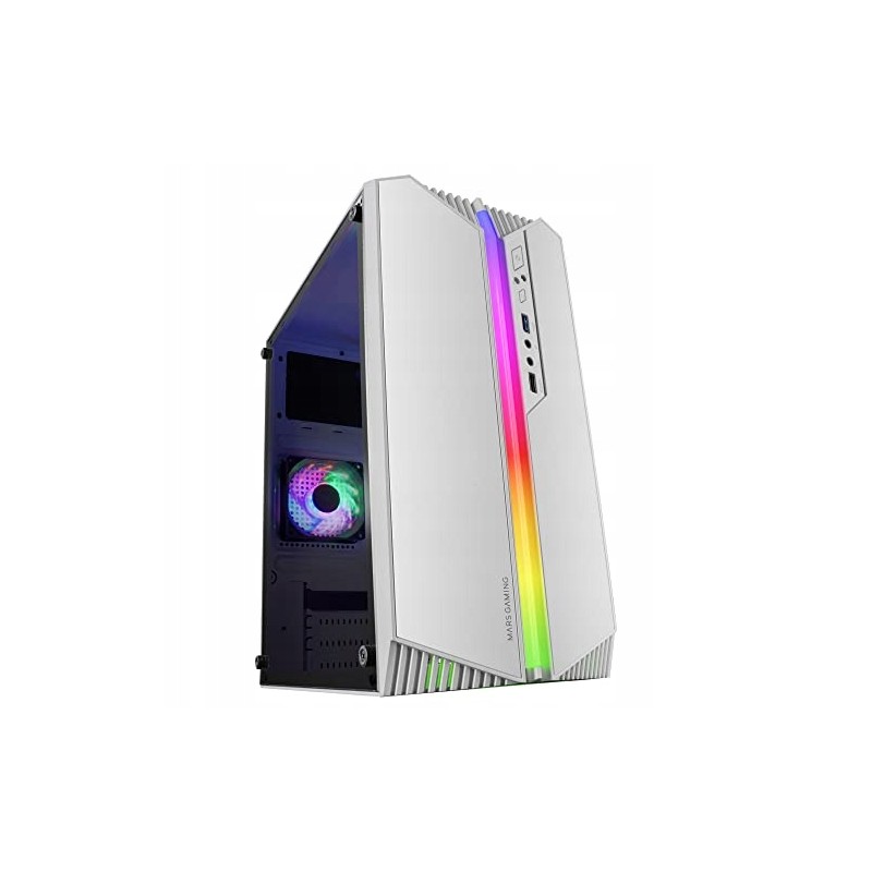 Outlet Obudowa MARS GAMING MC-S1 351x177x300mm biała