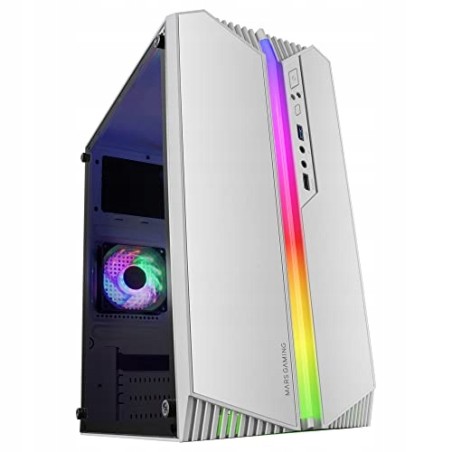 Outlet Obudowa MARS GAMING MC-S1 351x177x300mm biała