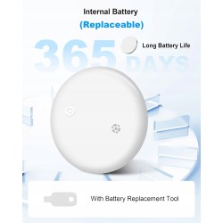 Outlet RUIZHI Smart Tag GPS Android IP67 lokalizator biały