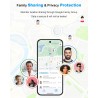 Outlet RUIZHI Smart Tag GPS Android IP67 lokalizator biały