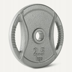 Outlet Obciążeniowe Amazon Basics Grip 2 5 cm 4 x 2 5 kg żeliwne talerze