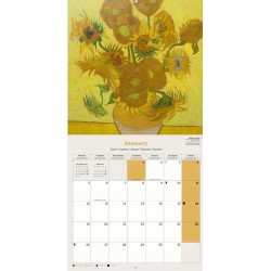 Vincent Van Gogh Obrazy Malarskie Kalendarz 2026 Ścienny