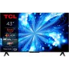 USZKODZONY TCL 43PF650 TV 43 cali 4K UHD Dolby Atmos HDR10 Miracast Alexa