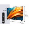 USZKODZONY TCL 43PF650 TV 43 cali 4K UHD Dolby Atmos HDR10 Miracast Alexa