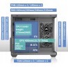 Outlet MUSETEX Y6 Obudowa PC ATX 3 zainstalowane wentylatory bez RGB czarna