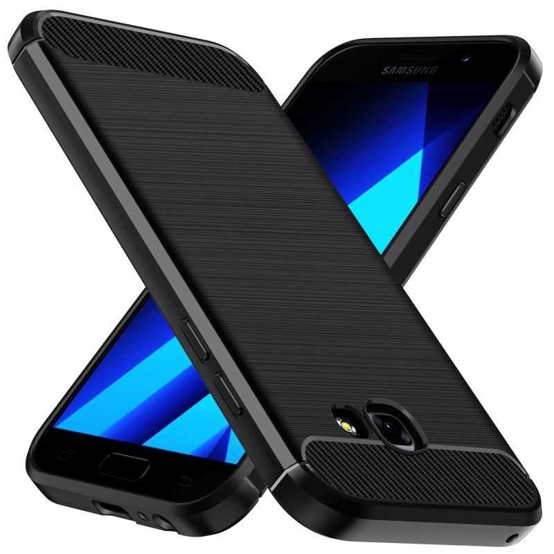 Outlet Etui iVoler silikonowe do Samsung Galaxy A5, czarne, odporne na