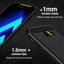 Outlet Etui iVoler silikonowe do Samsung Galaxy A5, czarne, odporne na