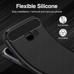 Outlet Etui iVoler silikonowe do Samsung Galaxy A5, czarne, odporne na