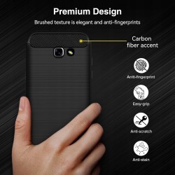 Outlet Etui iVoler silikonowe do Samsung Galaxy A5, czarne, odporne na