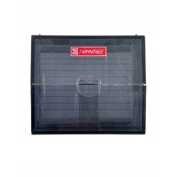 Outlet Brunnen pudełko indeksowe A8 8,5 x 7,5 x 4,8 cm onyks na fiszki