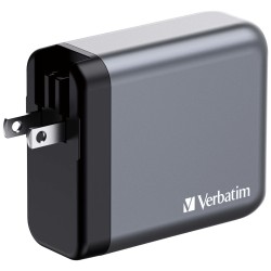 Outlet Verbatim GNC-140 ładowarka sieciowa GaN 140W 3xUSB-C PD QC3.0