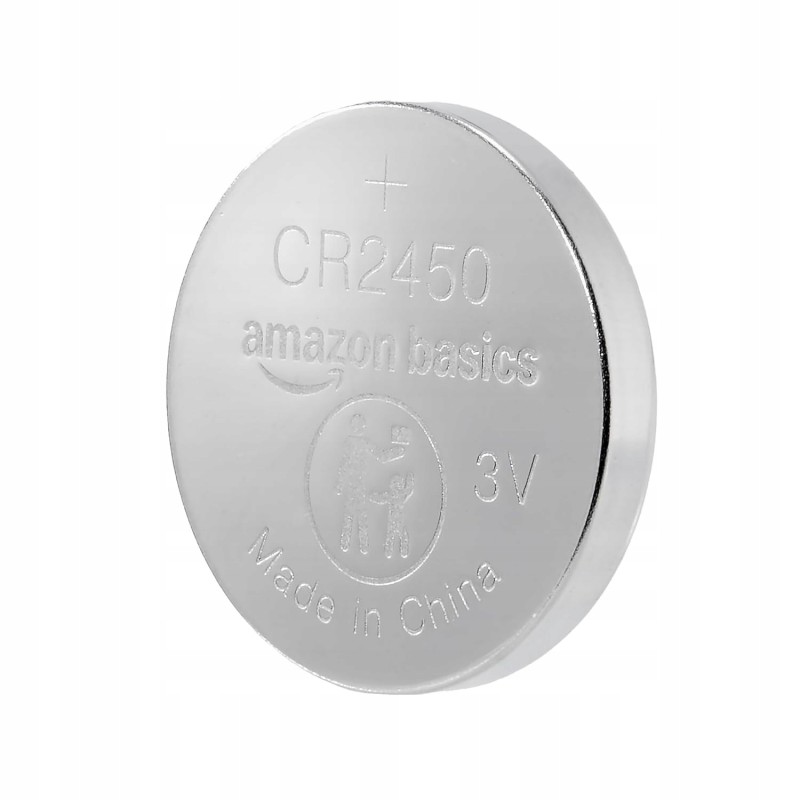 Bateria guzikowa Amazon Basics CR2450 litowa 3V 1 sztuka uniwersalna
