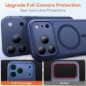 Outlet Etui TAURI do iPhone'a 17 Pro Max MagSafe, niebieskie, z ochroną