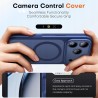 Outlet Etui TAURI do iPhone'a 17 Pro Max MagSafe, niebieskie, z ochroną