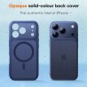 Outlet Etui TAURI do iPhone'a 17 Pro Max MagSafe, niebieskie, z ochroną