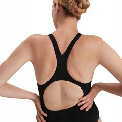 Outlet Speedo strój kąpielowy jednoczęściowy Medalista Eco 42 czarny