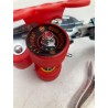 Outlet Jonex Deluxe Wrotki Koła 55mm Regulowane 34-43 Roller Skate czerwone
