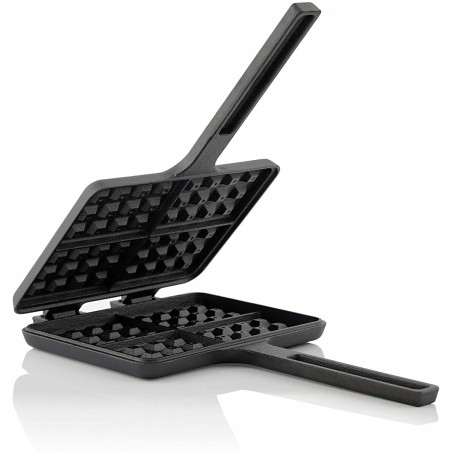 Outlet BBQ-Toro gofrownica + forma do ciasta podwójny prostokątny kształt