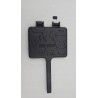 Outlet BBQ-Toro gofrownica + forma do ciasta podwójny prostokątny kształt