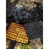 Outlet BBQ-Toro gofrownica + forma do ciasta podwójny prostokątny kształt