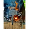 Outlet BBQ-Toro gofrownica + forma do ciasta podwójny prostokątny kształt