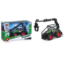 Outlet BBURAGO Traktor rolniczny FENDT 1050 VARIO z kłodami OPIS