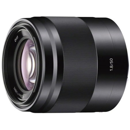 USZKODZONY Obiektyw Sony E 50mm f/1.8 OSS stałoogniskowe śr. 49 cm Optical