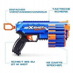 Outlet X-Shot Insanity Manic Blaster 2 pistolety + 24 naboje