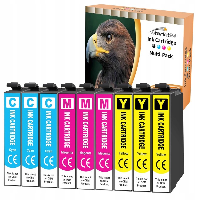Meagiis wkłady atramentowe Epson 604XL do XP-3200 WF-2935 9 szt.