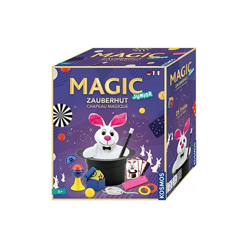 Pudełko Kosmos Magiczny Kapelusz zestaw do robienia magicznych sztuczek